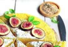 Pizza di polenta, senza glutine
