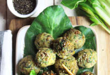 Polpette di coste e lenticchie