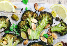 Broccoli arrosto alle mandorle