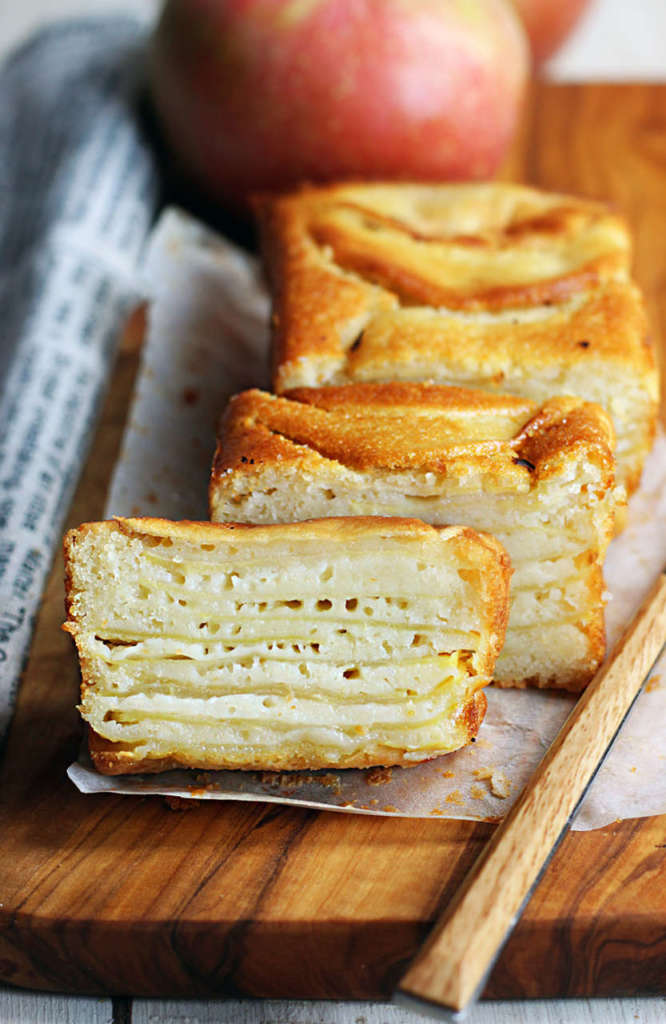 Plumcake millefoglie di mele