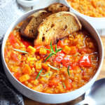 Stufato vegan lenticchie e verdure