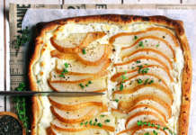 Sfoglia caprino e pere