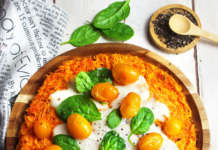 Tortilla di carote senza glutine