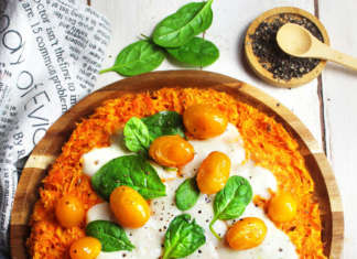 Tortilla di carote senza glutine