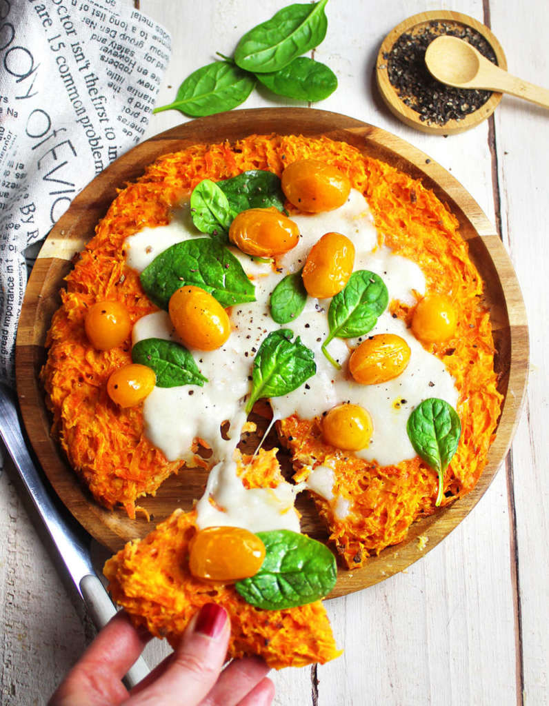 Tortilla di carote senza glutine