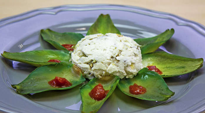 Una buonissima ricetta con le foglie dei carciofi!