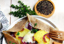 Crepes con grano saraceno ripiene