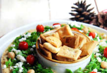 Hummus Ghirlanda di Natale