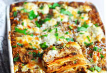 Lasagne ricche vegan