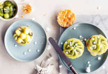 millefoglie al kiwi