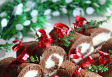 Tronchetti fingerfood di Natale