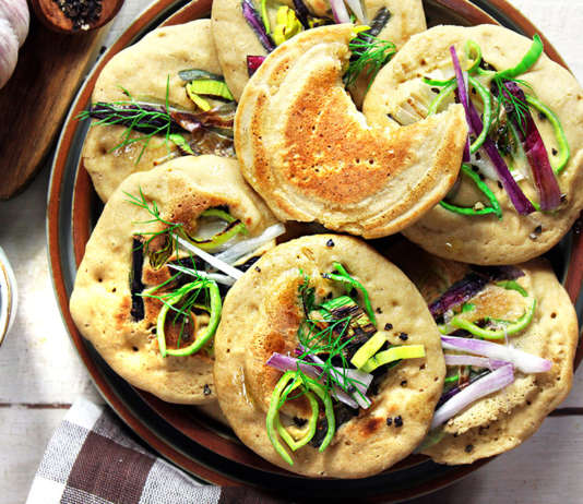Focaccine vegan senza glutine in padella