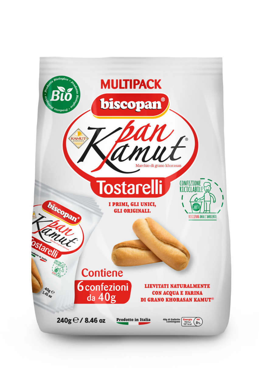 Biscopan PanKamut tostarelli 240g Tostarelli