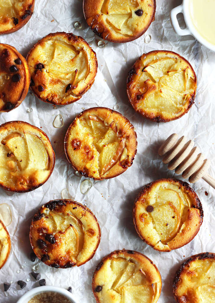 Pancakes di mele al forno