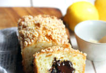 Plumcake limone cioccolato