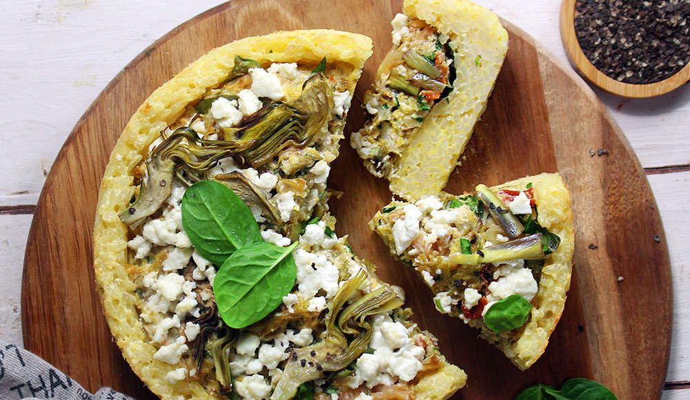Torta salata di riso
