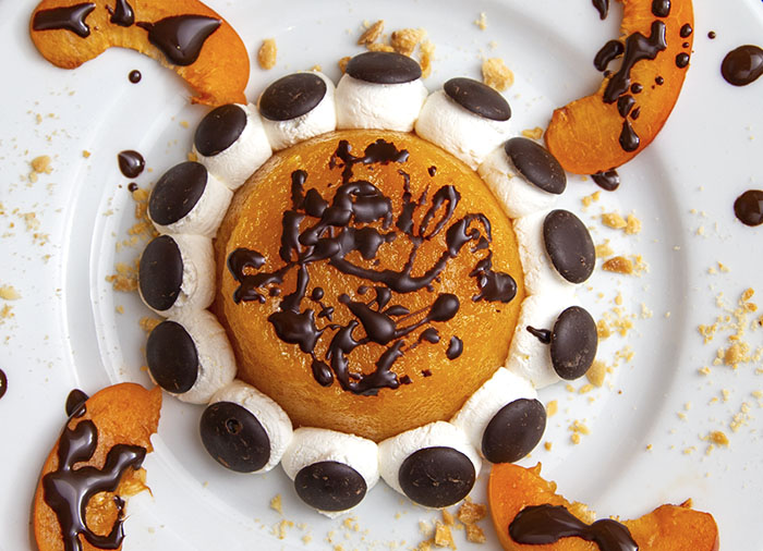 Dessert di albicocche per blog