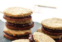 Baci di riso e grano saraceno al cioccolato