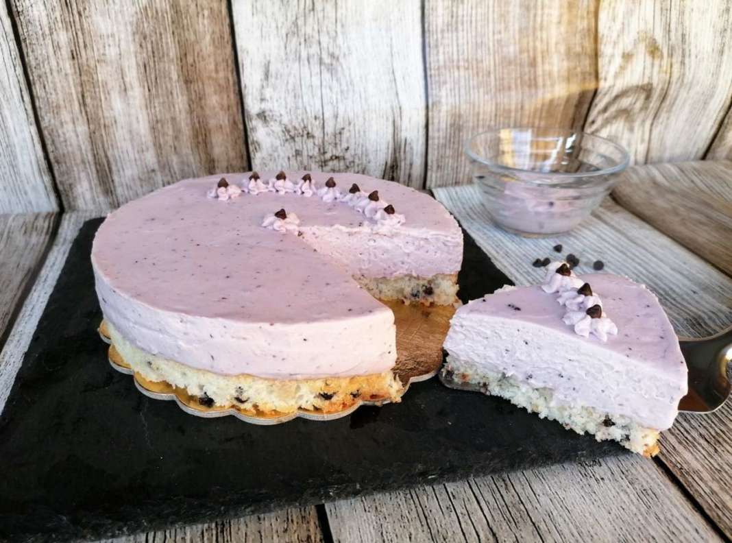 cheesecake mirtilli yogurt