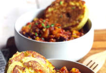 Chili vegan con quinoa