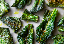 Chips di cavolo nero al forno
