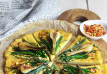 Farinata di ceci con agretti