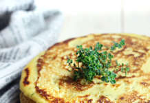 Piadine con farina di ceci