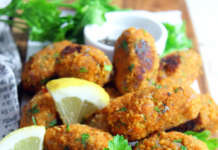 Polpette di lenticchie rosse