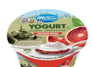 Arance rosse e latte fieno yogurt