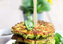 Frittelle rucola e feta