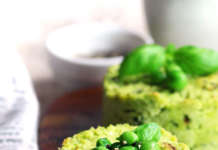 Sformato di piselli senza uova