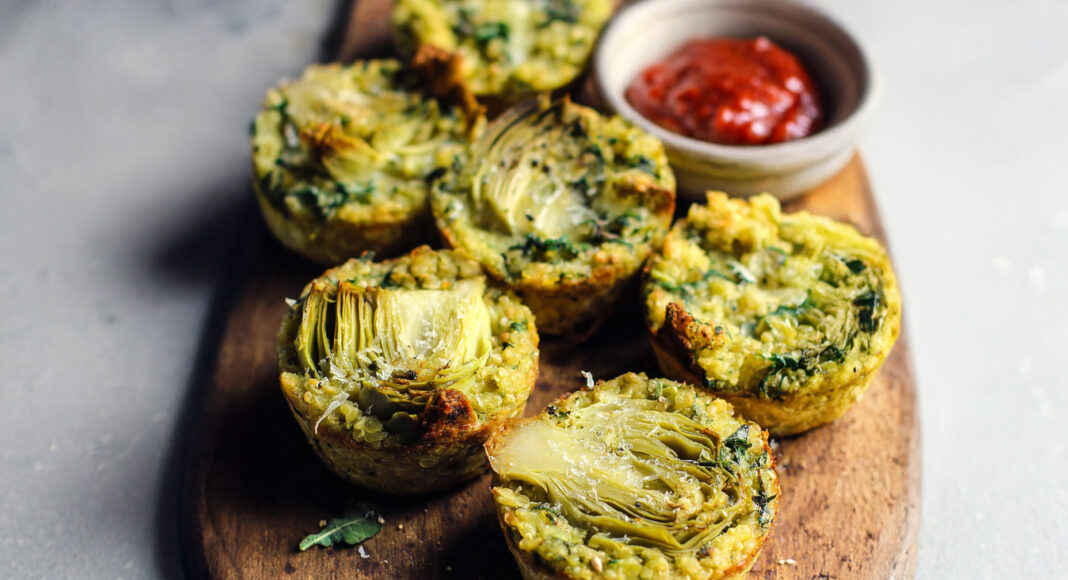 Tortini di carciofi senza glutine
