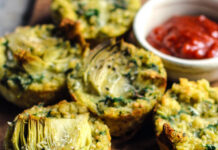 Tortini di carciofi senza glutine