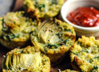 Tortini di carciofi senza glutine