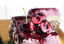 Cheesecake vegan alla ciliegia