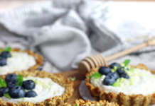 Crostatine vegan di avena