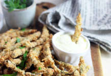 Fagiolini chips al forno