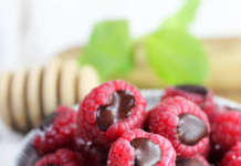 Lamponi al cioccolato