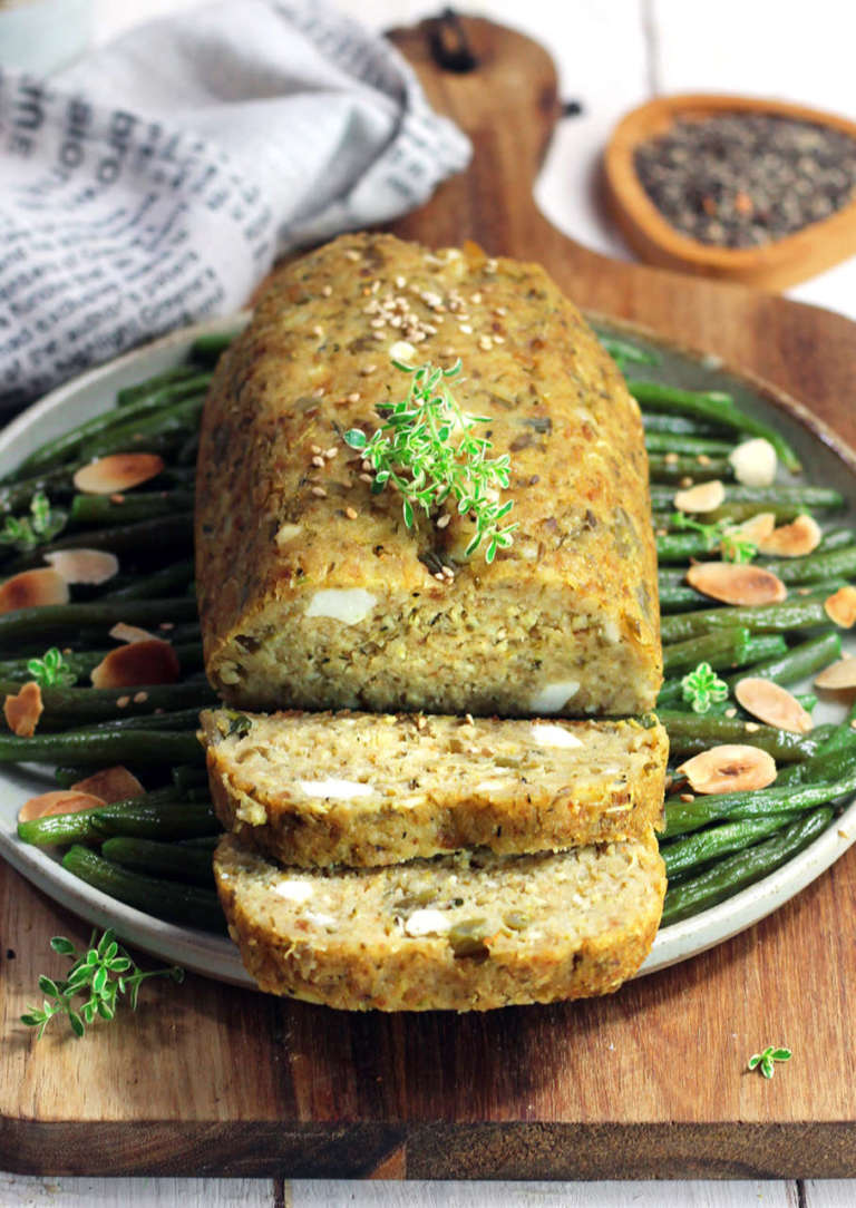 Polpettone vegetariano di feta