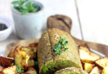 Polpettone di piselli e fagiolini