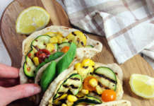 Tacos di farro con ripieno vegan