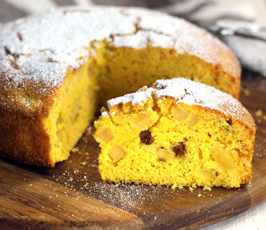 Torta polenta alle mele