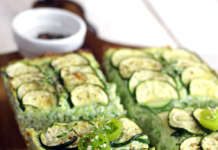 Cheesecake di zucchine