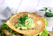 Crepes proteiche senza glutine