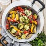 Padellata di verdure estive alle erbe