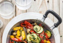 Padellata di verdure estive alle erbe