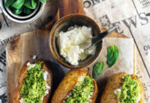 Patate ripiene di zucchine