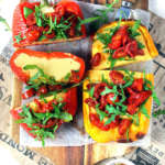 Peperoni ripieni di polenta