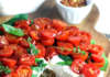 Torta salata caprese