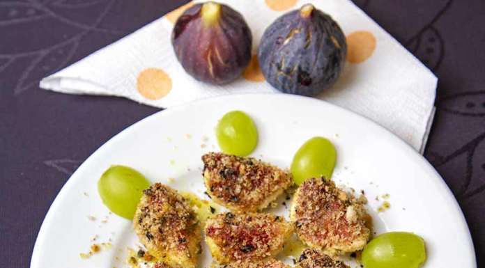 Un intrigante e semplice antipasto con i fichi neri